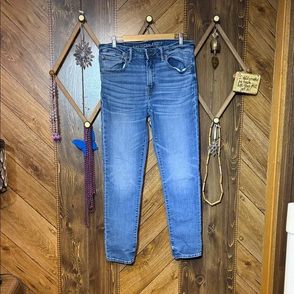 American Eagle Outfitters Blue Slim Skinny Jeans - Picture 1 of 6